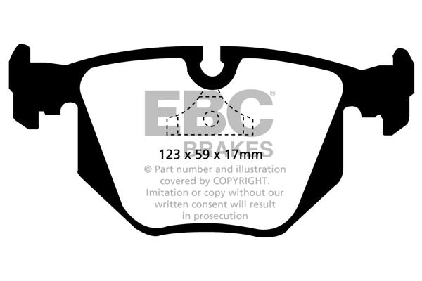 EBC Brakes Brake Pad - DP2871