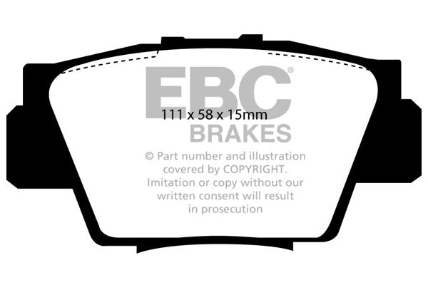 EBC Brakes Brake Pad - UD873