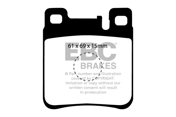 EBC Brakes Brake Pad - DP2887