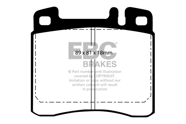 EBC Brakes Brake Pad - UD888