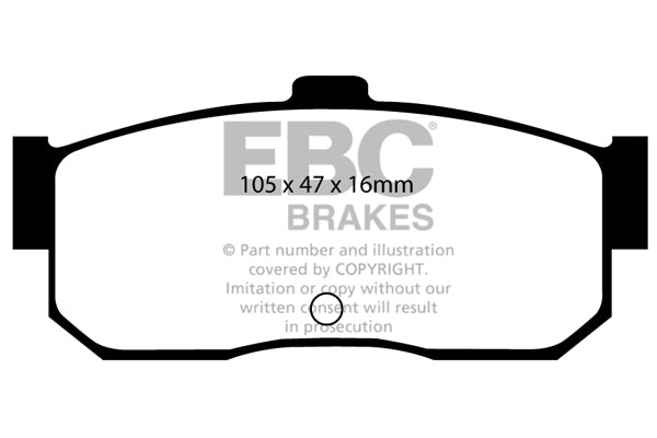EBC Brakes Brake Pad - DP2889