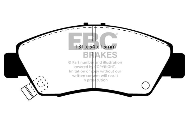 EBC Brakes Brake Pad - UD890