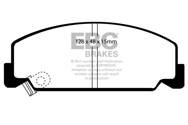 EBC Brakes Brake Pad - DP4911R