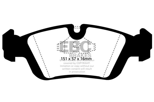 EBC Brakes Brake Pad - DP3914C