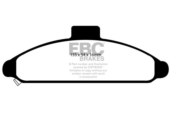 EBC Brakes Brake Pad - UD919