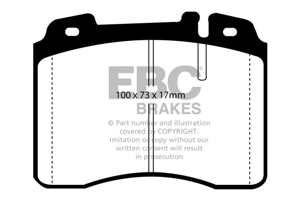 EBC Brakes Brake Pad - DP4927R
