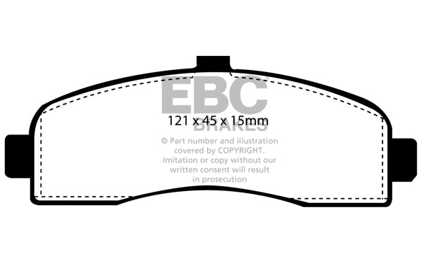 EBC Brakes Brake Pad - UD946
