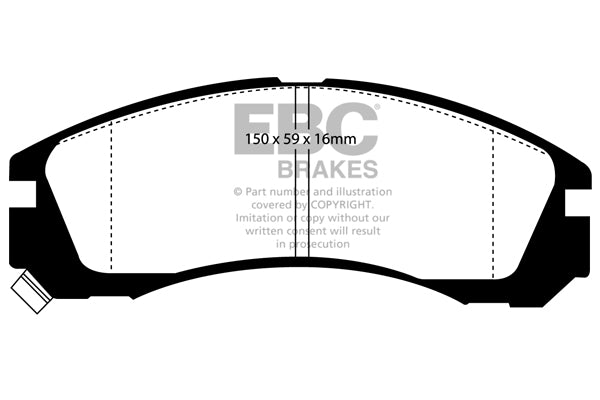 EBC Brakes Brake Pad - DP6954