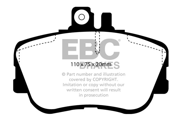 EBC Brakes Brake Pad - DP962