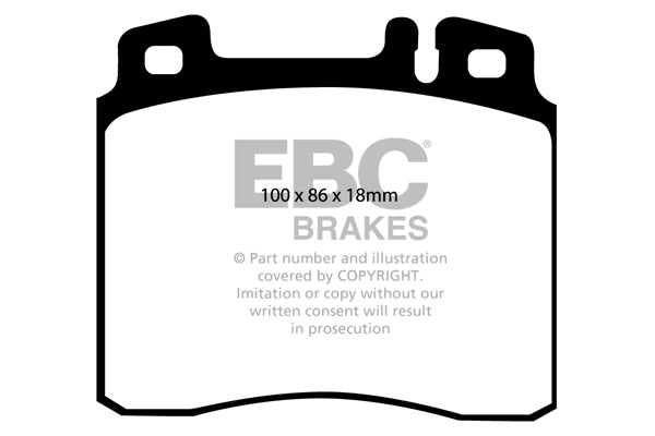 EBC Brakes Brake Pad - DP4963R