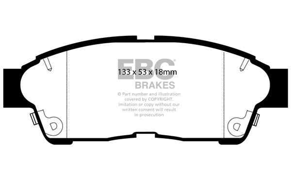 EBC Brakes Brake Pad - DP964