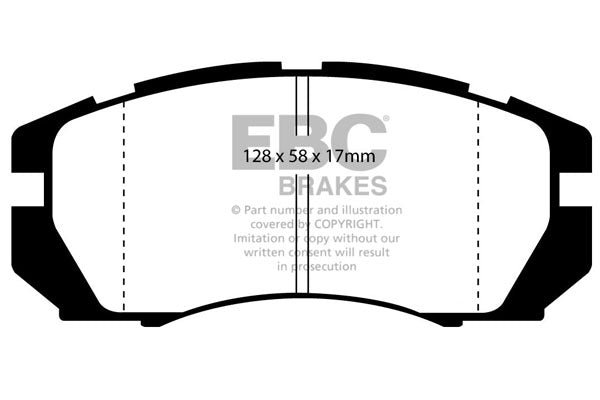 EBC Brakes Brake Pad - DP3966C