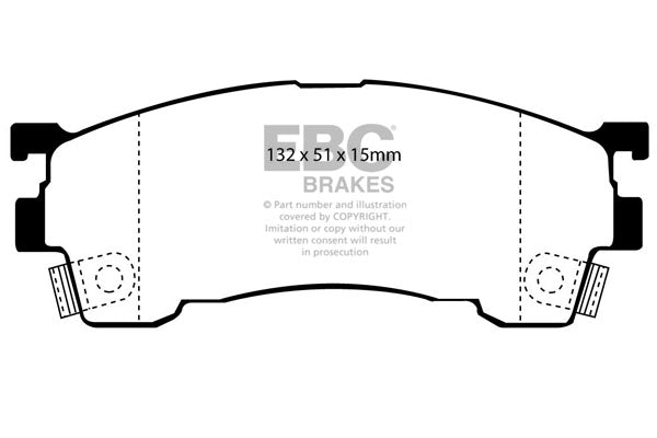EBC Brakes Brake Pad - DP2971