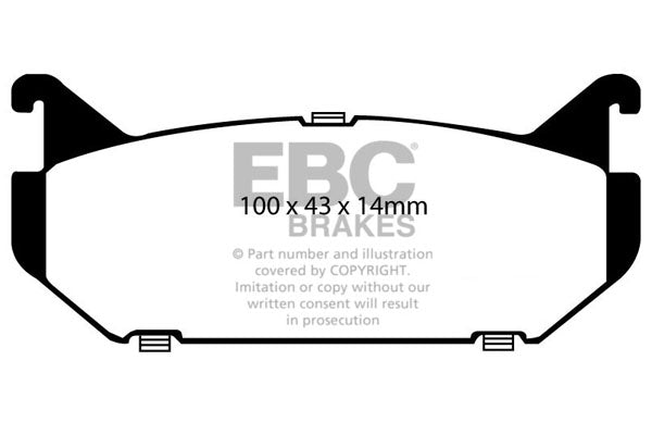 EBC Brakes Brake Pad - DP2972