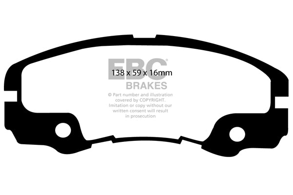 EBC Brakes Brake Pad - DP4973R