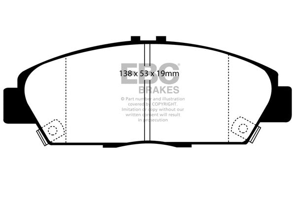EBC Brakes Brake Pad - DP2975