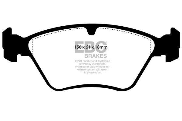 EBC Brakes Brake Pad - DP4976R