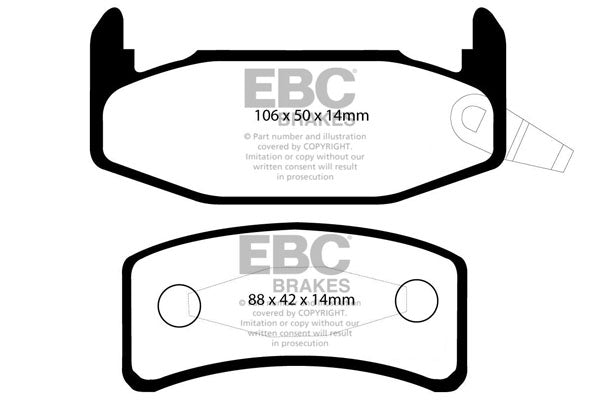 EBC Brakes Brake Pad - DP2978