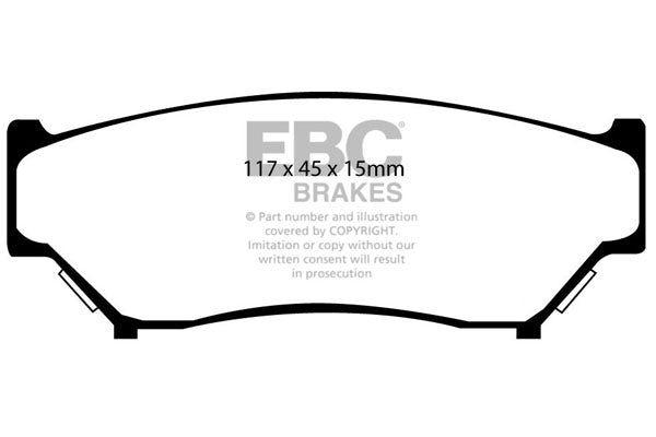 EBC Brakes Brake Pad - DP4979R