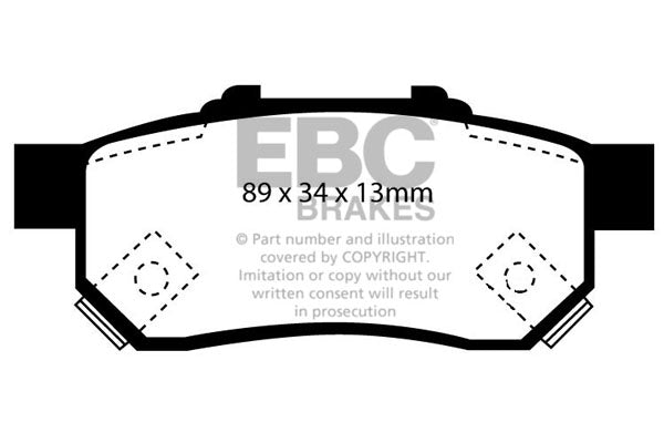 EBC Brakes Brake Pad - UD984