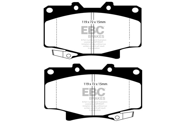 EBC Brakes Brake Pad - UD992