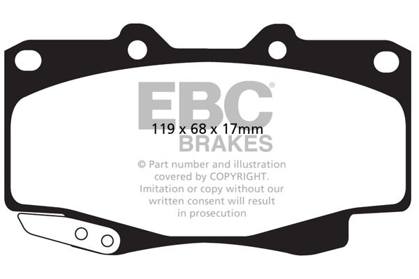 EBC Brakes Brake Pad - DPX2005