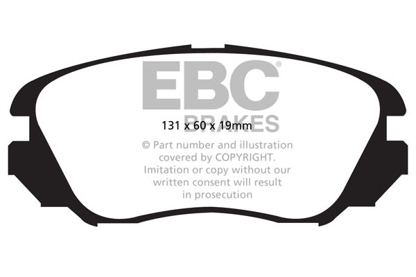 EBC Brakes Brake Pad - DPX2013