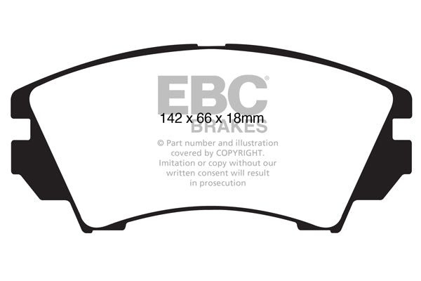 EBC Brakes Brake Pad - DPX2014
