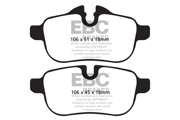 EBC Brakes Brake Pad - DPX2046