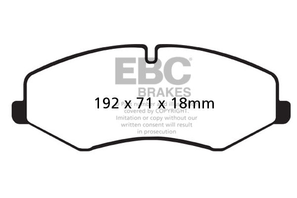 EBC Brakes Brake Pad - DPX2060