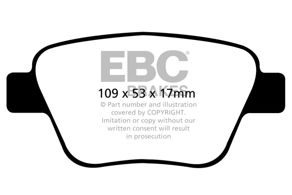EBC Brakes Brake Pad - DPX2075