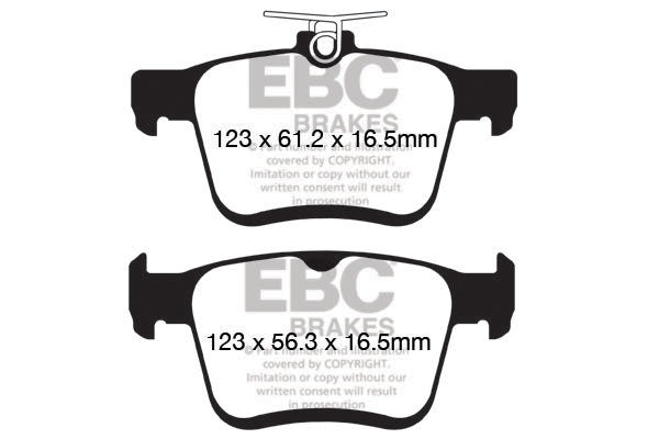 EBC Brakes Brake Pad - DPX2153