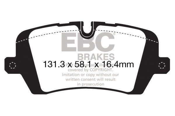 EBC Brakes Brake Pad - DPX2161