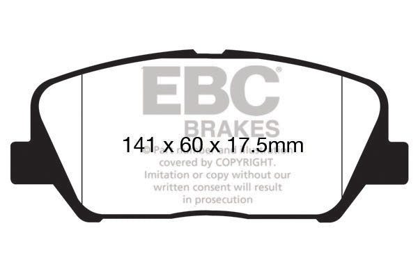 EBC Brakes Brake Pad - DPX2172