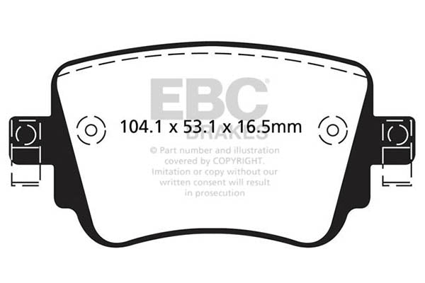 EBC Brakes Brake Pad - DPX2201