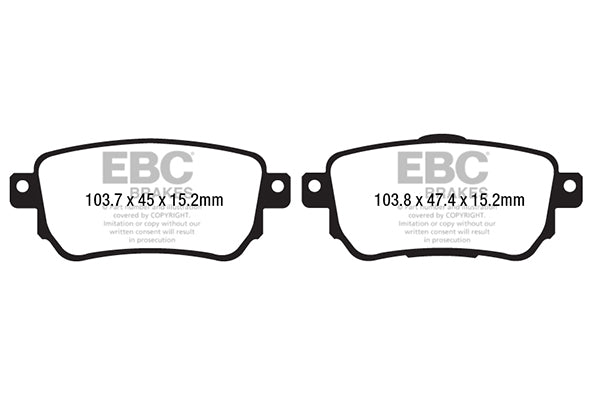 EBC Brakes Brake Pad - DPX2219