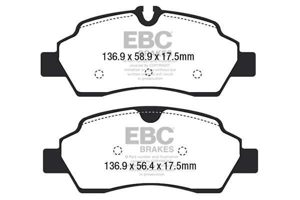EBC Brakes Brake Pad - DPX2222