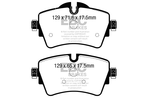 EBC Brakes Brake Pad - DPX2227