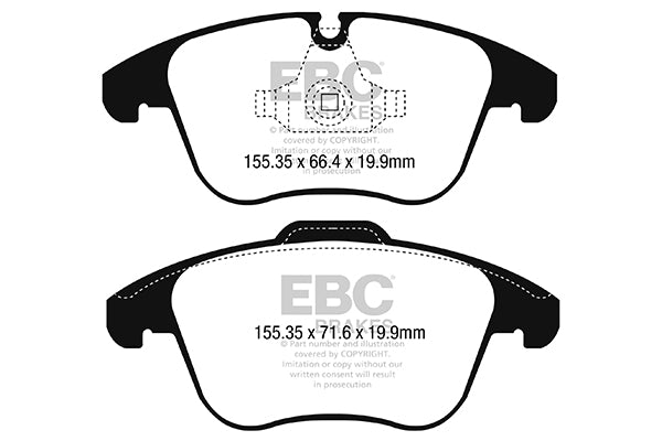 EBC Brakes Brake Pad - DPX2252