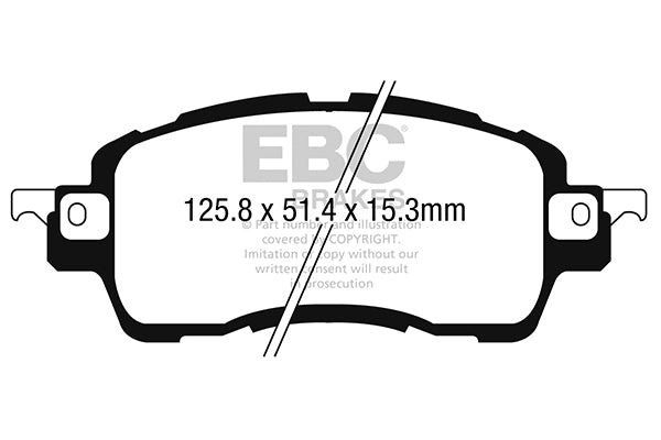 EBC Brakes Brake Pad - DPX2275