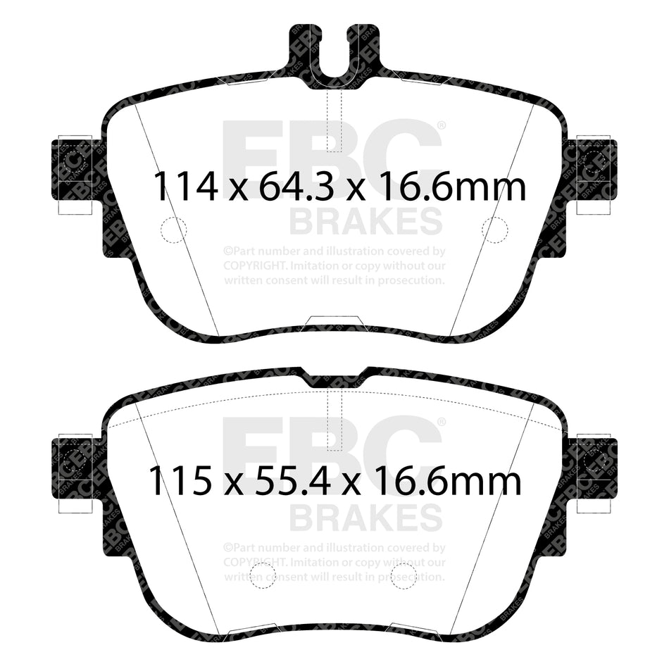 EBC Brakes Brake Pad - DPX2297