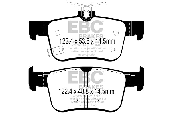 EBC Brakes Brake Pad - DPX2301