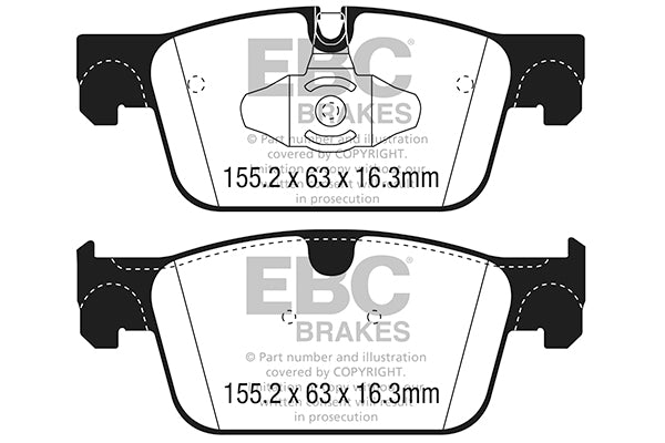 EBC Brakes Brake Pad - DPX2305