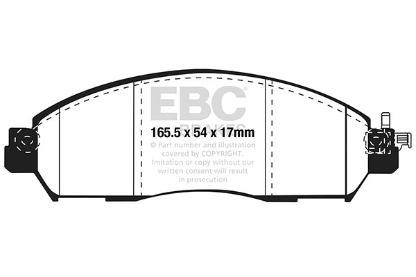 EBC Brakes Brake Pad - DPX2310