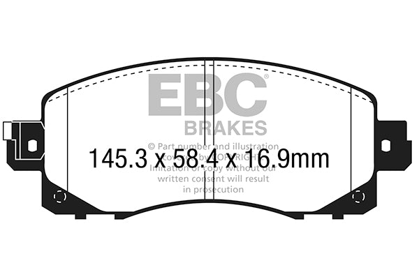 EBC Brakes Brake Pad - DPX2330