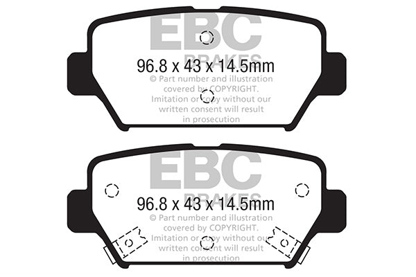 EBC Brakes Brake Pad - DPX2369