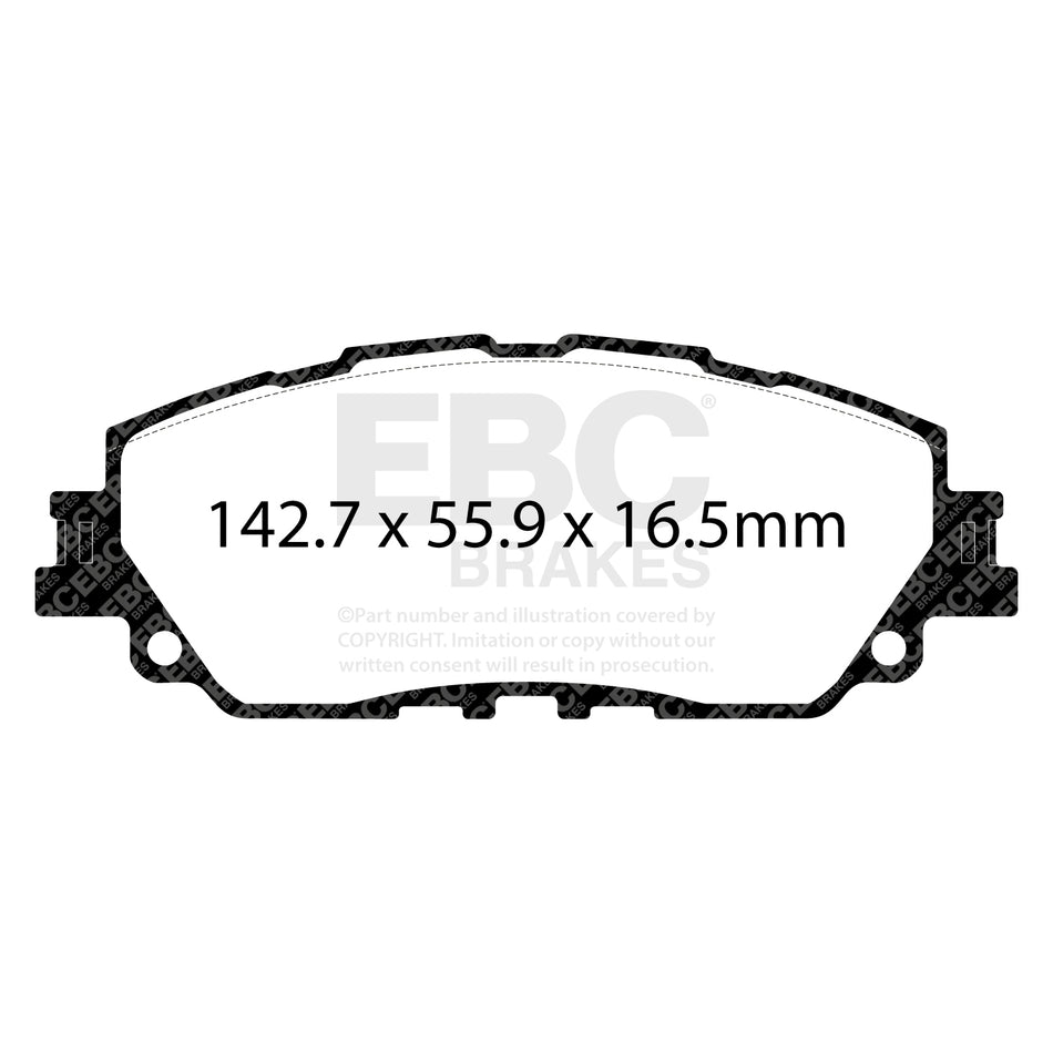 EBC Brakes Brake Pad - DPX2378
