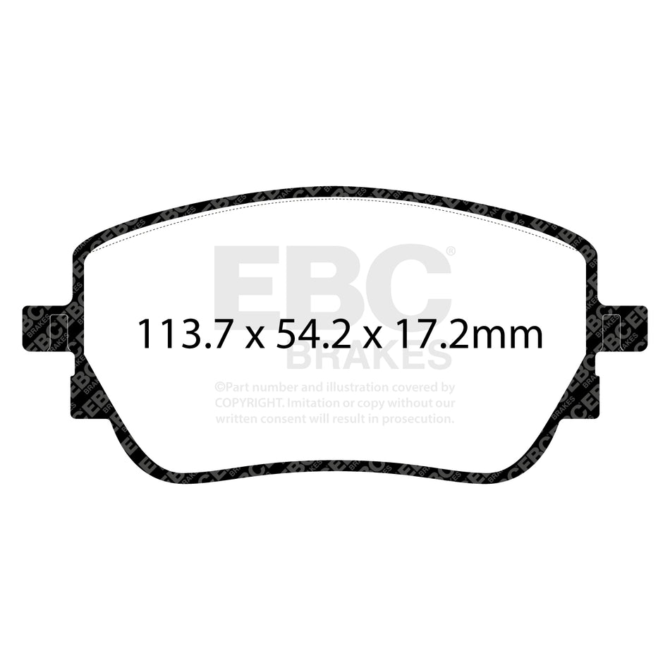 EBC Brakes Brake Pad - DPX2391
