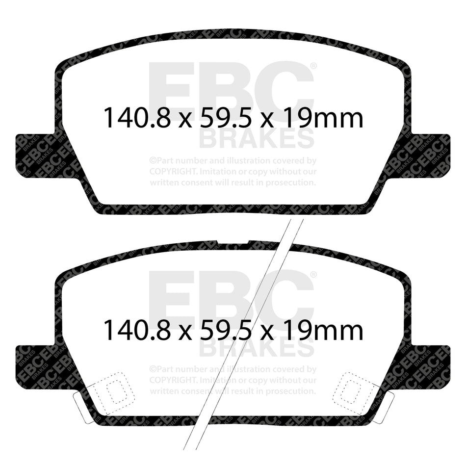 EBC Brakes Brake Pad - DPX2420