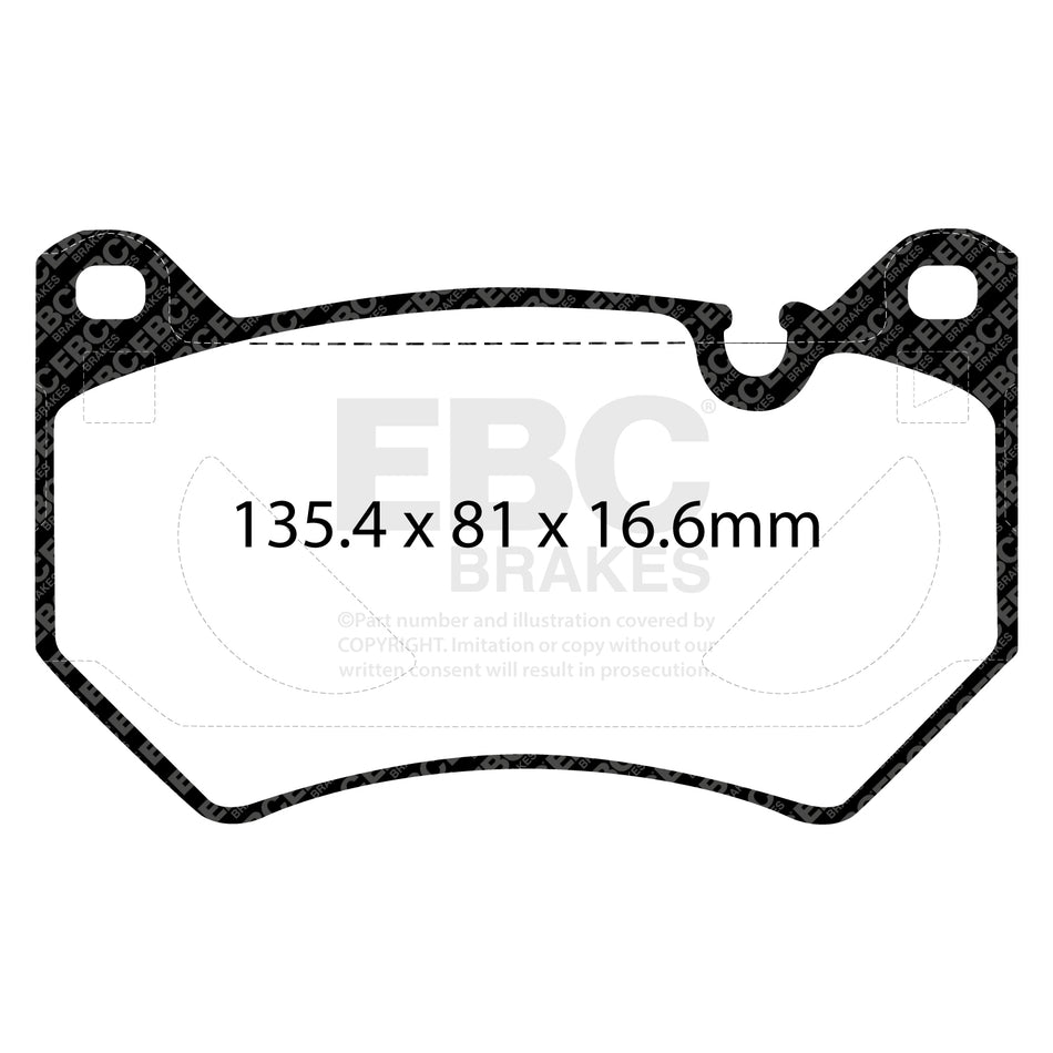 EBC Brakes Brake Pad - DPX2436
